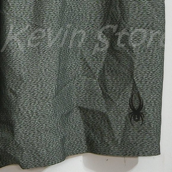 GRAY Spyder Men's Proweb Stretch Zippered Pockets Active‎ Shorts - Picture 5 of 8